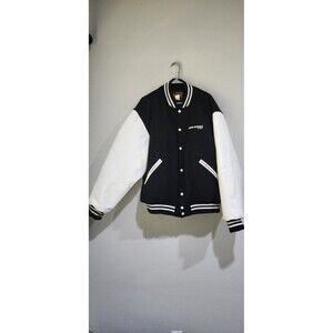 Pioneer Safe & Sound Tour Varsity Jacket Genuine Leather Sleeve Wool Blend 2XL